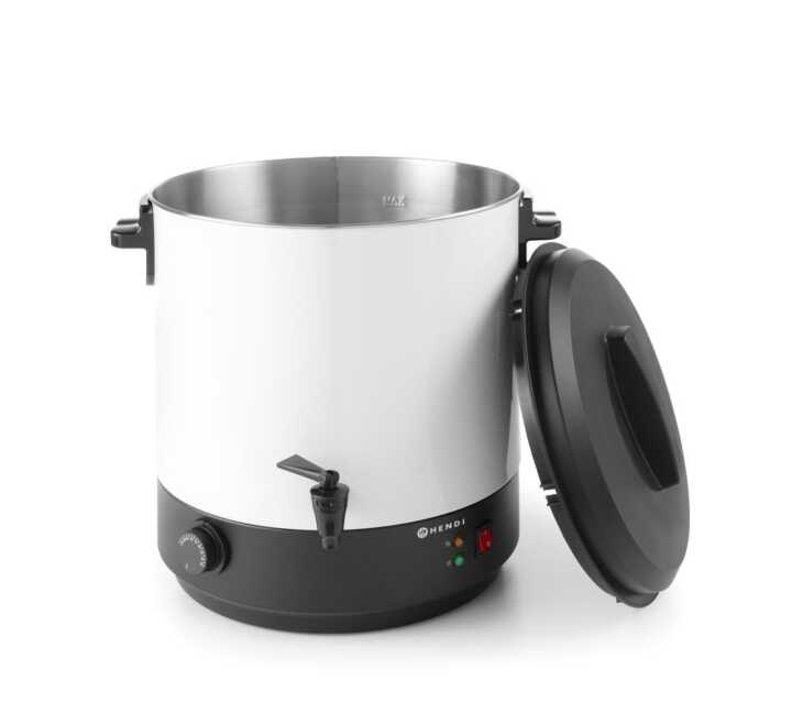 Fervedor de bebidas, 25L, 230V/2500W, 435x441x(H)500mm