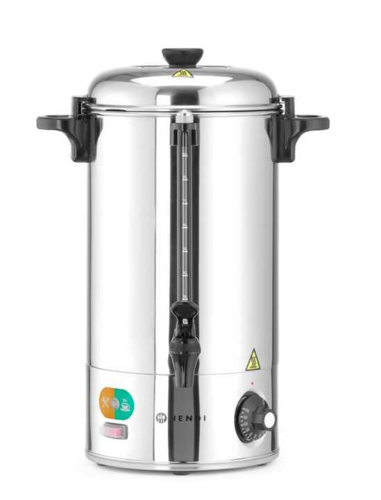 Fervedor de bebidas, 9L, Prateado, 230V/2200W, 370x332x(H)472mm
