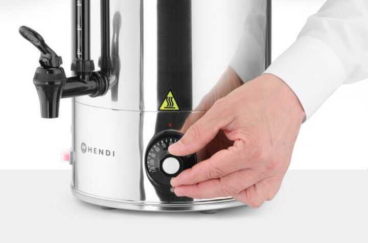 Fervedor de bebidas, 18L, 230V/2200W, 385x385x(H)595mm