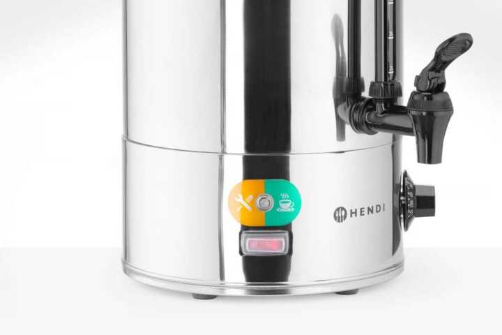 Fervedor de bebidas, 9L, Prateado, 230V/2200W, 370x332x(H)472mm