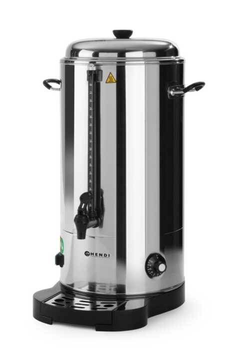 Fervedor de bebidas com parede dupla, 9L, 230V/2200W, 322x390x(H)522mm