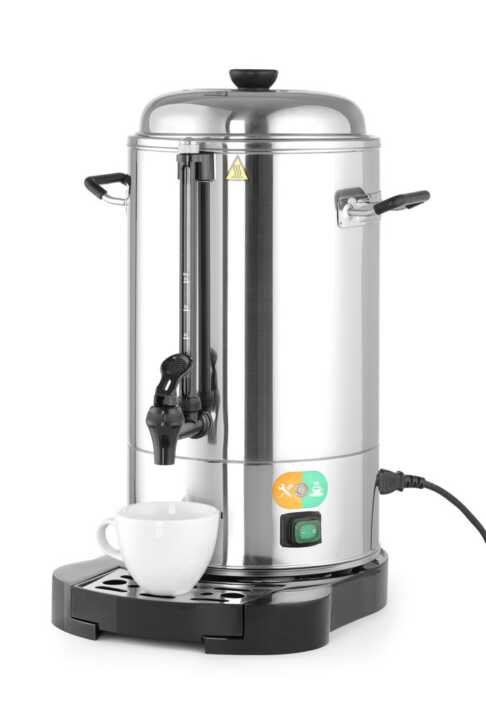 Percolador de parede dupla, 10L, 230V/1500W, 370x390x(H)525mm