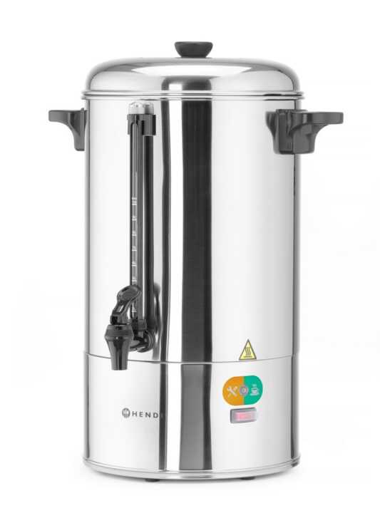 Percolador de parede única, 10L, 230V/1500W, 406x390x(H)522mm