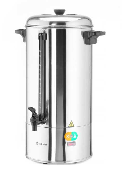 Percolador de parede única, 10L, 230V/1500W, 406x390x(H)522mm