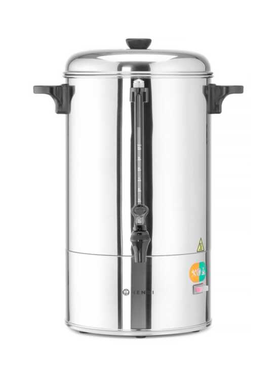 Percolador de parede única, 10L, 230V/1500W, 406x390x(H)522mm