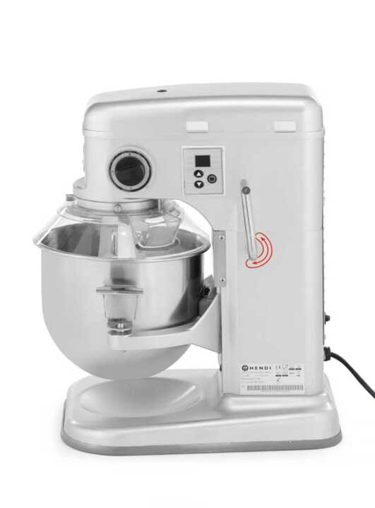 Misturador Planetário, 7L, Prateado, 230V/650W, 317x440x(H)490mm