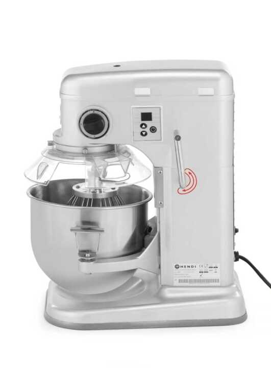 Misturador Planetário, 7L, Prateado, 230V/650W, 317x440x(H)490mm