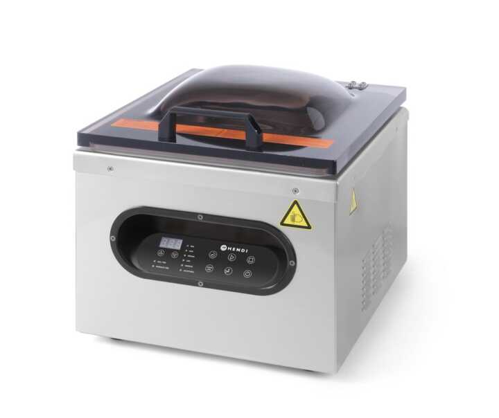Máquina de embalar a vácuo 230V/630W, 360x490x(H)365mm