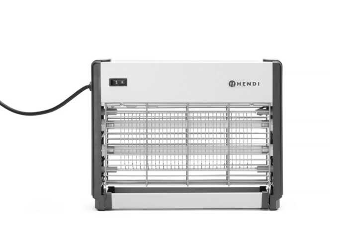 Mata insetos de alta voltagem, Cobertura: 50 m², 230V/26W, 379x103x(H)265mm