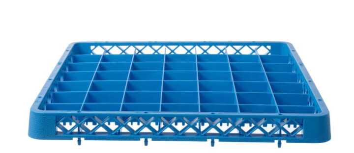 Extensor de cesto para máquina de lavar loiça, 49 compartimentos 62x62mm, 500x500x(H)45mm