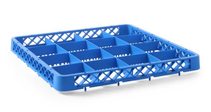 Extensor de cesto para máquina de lavar loiça, 9 compartimentos 150x150 mm, 500x500x(H)45mm