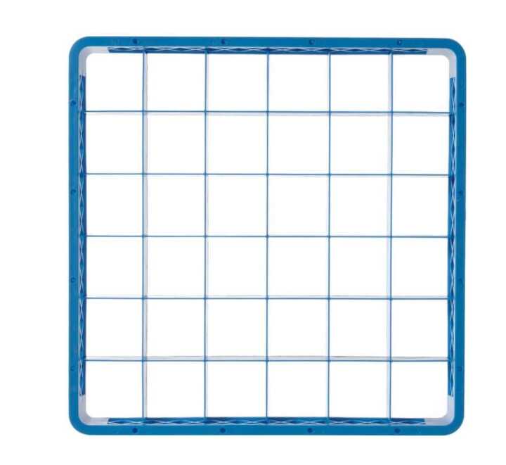 Extensor de cesto para máquina de lavar loiça, 36 compartimentos 73x73 mm, 500x500x(H)45mm