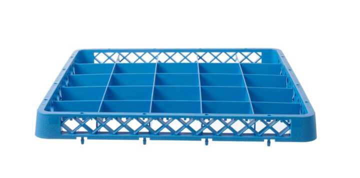Extensor de cesto para máquina de lavar loiça, 25 compartimentos 88x88 mm, 500x500x(H)45mm