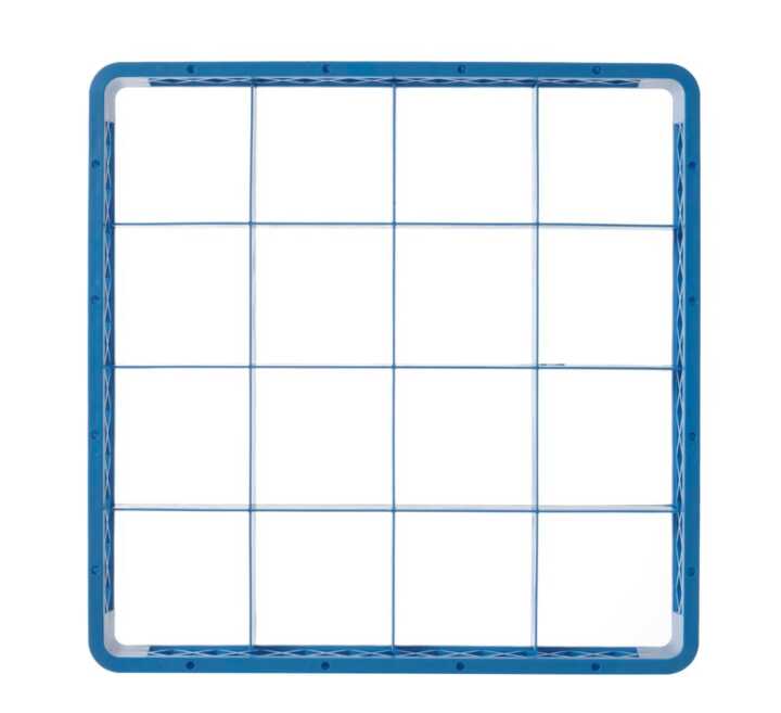 Extensor de cesto para máquina de lavar loiça, 16 compartimentos 112x112 mm, 500x500x(H)45mm