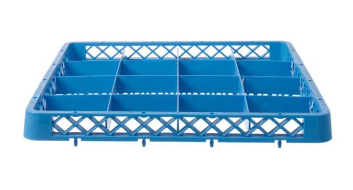 Extensor de cesto para máquina de lavar loiça, 16 compartimentos 112x112 mm, 500x500x(H)45mm