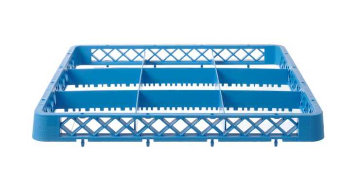 Extensor de cesto para máquina de lavar loiça, 9 compartimentos 150x150 mm, 500x500x(H)45mm