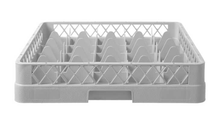 Cesto para copos para máquina de lavar loiça, 25 compartimentos, 500x500x(H)104mm
