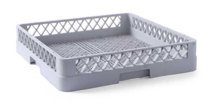 Cesto para talheres para máquina de lavar loiça, 500x500x(H)100mm