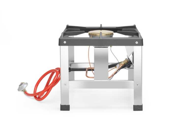 Fogão 6kW, 400x440x(H)390mm