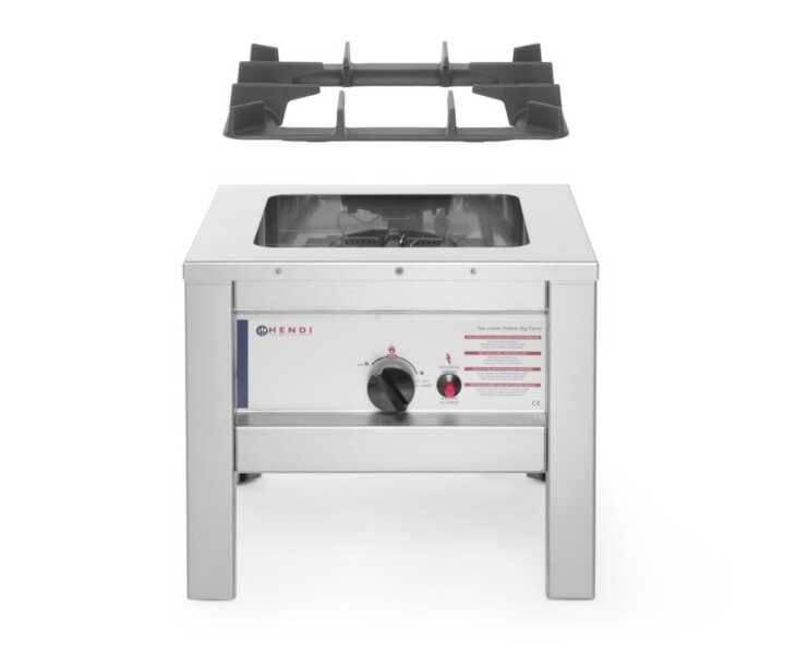 Fogão 6,7kW, 425x425x(H)400mm