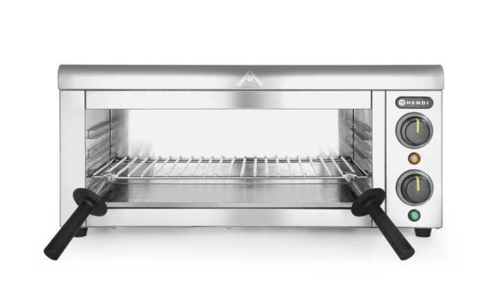 Grelhador salamandra de montagem na parede, 230V/2000W, 610x450x(H)275mm