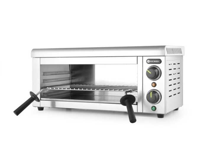 Grelhador salamandra de montagem na parede, 230V/2000W, 610x450x(H)275mm