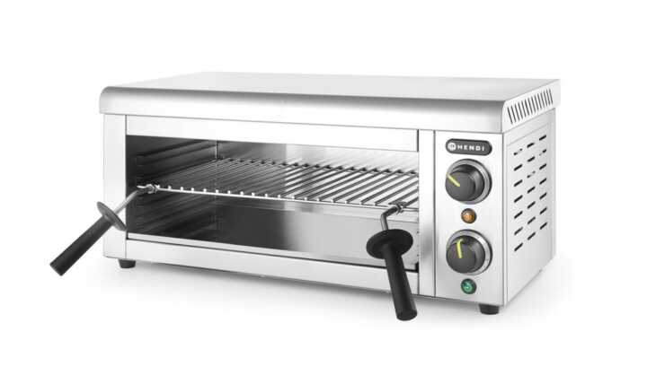 Grelhador salamandra de montagem na parede, 230V/2000W, 610x450x(H)275mm