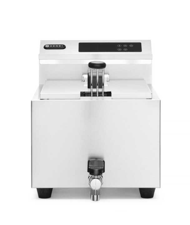 Fritadeira digital  com torneira de drenagem – 8 L, 8L, 230V/3500W, 305x515x(H)345mm