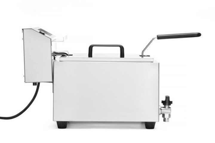 Fritadeira digital  com torneira de drenagem – 8 L, 8L, 230V/3500W, 305x515x(H)345mm