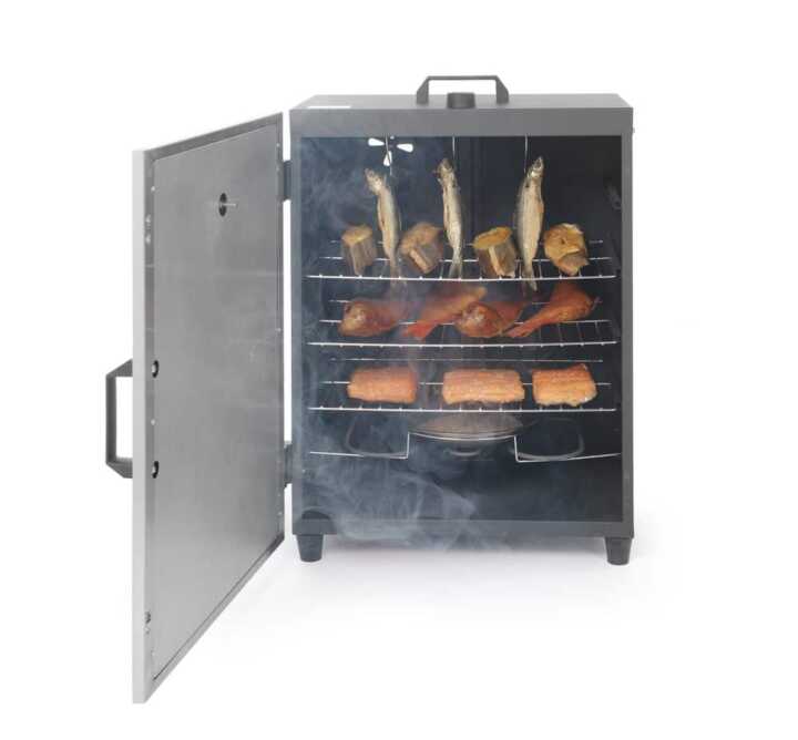 Forno defumador elétrico, 230V/1600W, 540x380x(H)725mm
