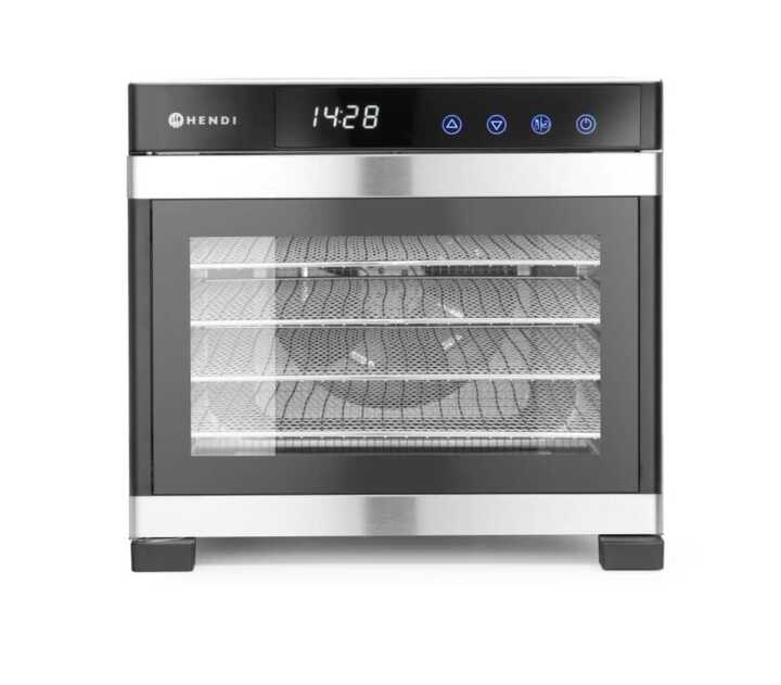 Desidratador de alimentos  6 tabuleiros, 6 tabuleiros, 230V/650W, 342x485x(H)309mm
