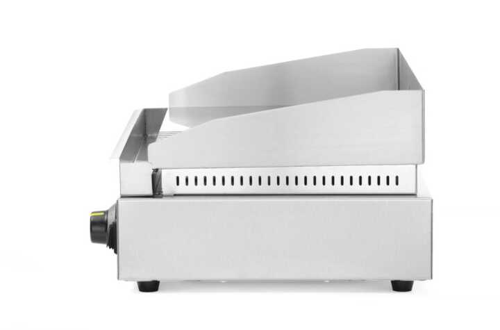 Grelhador 1/3 canelado, 2/3 plano, 1/3 canelado, 230V/3500W, 720x550x(H)245mm