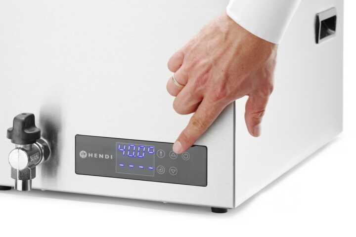 Sistema sous vide GN 1/1, 20L, 230V/600W, 350x680x(H)275mm