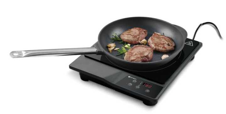 Placa de indução modelo 1800, 230V/1800W, 319x355x(H)67mm