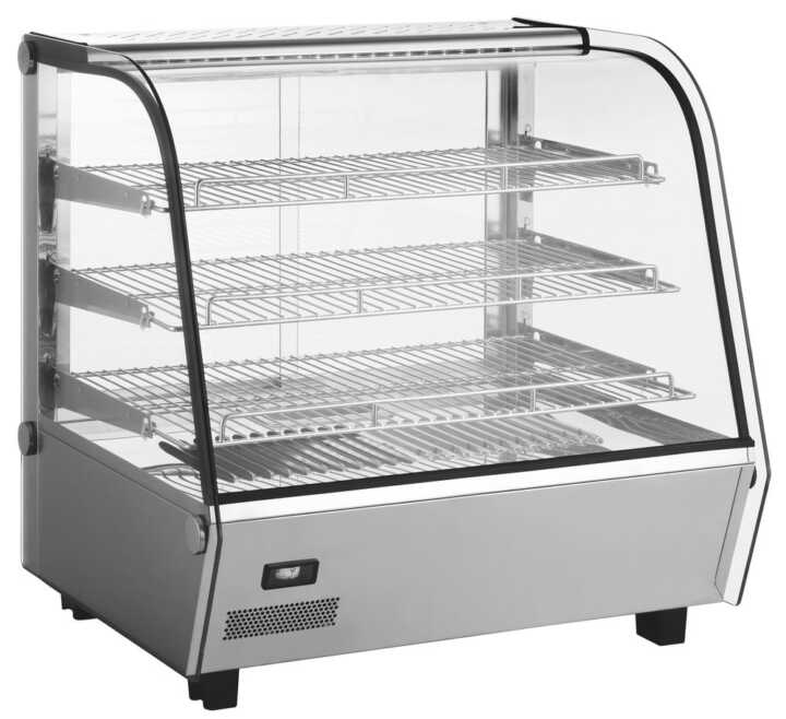 Expositor de bancada aquecido a quartzo, 120 Litros, 230V/1100W, 685x575x(H)680mm