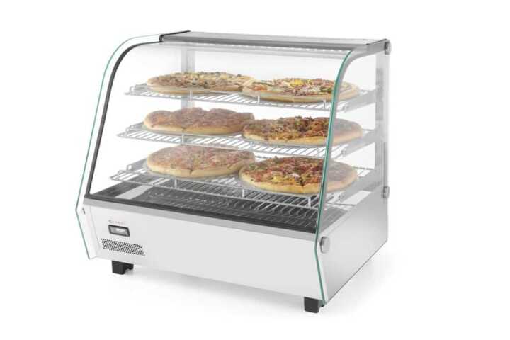 Expositor de bancada aquecido a quartzo, 120 Litros, 230V/1100W, 685x575x(H)680mm
