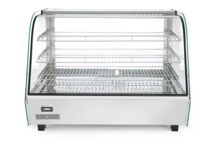 Expositor de bancada aquecido a quartzo, 160 Litros, 230V/1500W, 885x570x(H)680mm