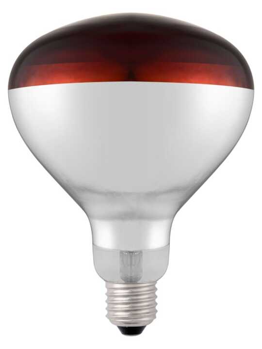 Lâmpada de calor de infravermelhos, Vermelho, 230V/250W, ø125x(H)170mm