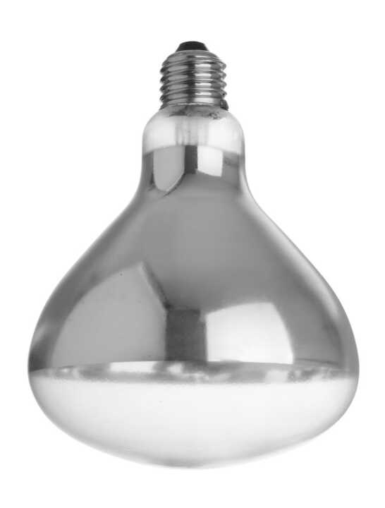 Lâmpada de calor de infravermelhos, Branco, 230V/250W, ø125x(H)170mm