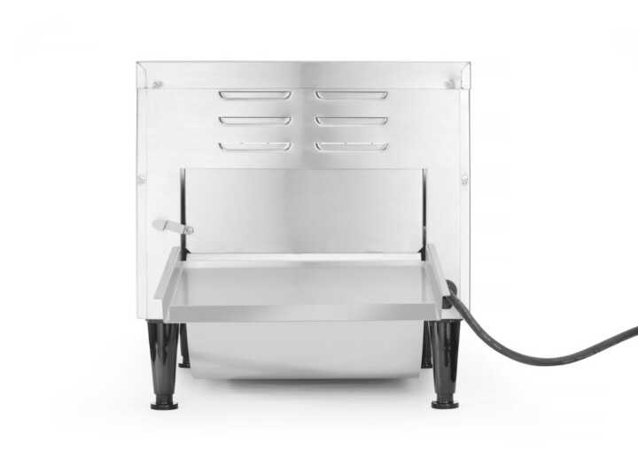 Torradeira de tapete duplo, 230V/2240W, 418x365x(H)390mm