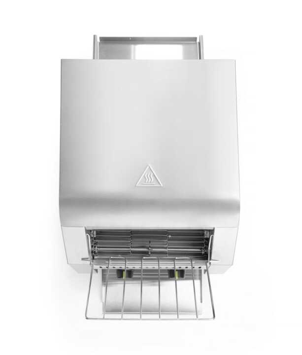 Torradeira de tapete duplo, 230V/2240W, 418x365x(H)390mm