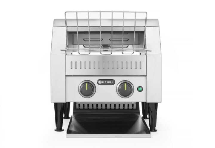 Torradeira de tapete duplo, 230V/2240W, 418x365x(H)390mm