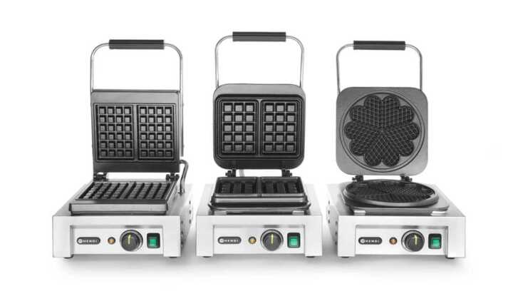 Máquina de fazer waffles "Brussels", 230V/2200W, 330x520x(H)560mm