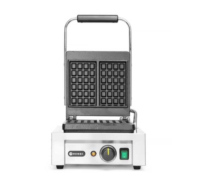 Máquina de fazer waffles "Liège", 230V/1500W, 330x360x(H)561mm