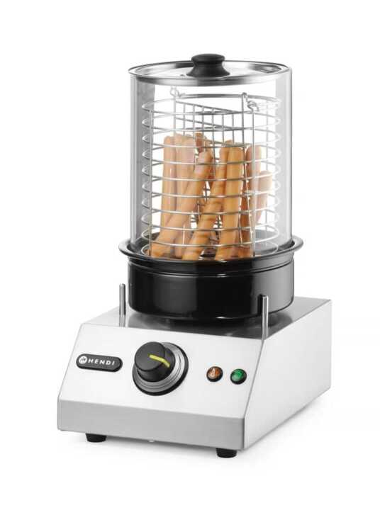 Aquecedor de salsichas, 220-240V/450W, 239x335x(H)470mm