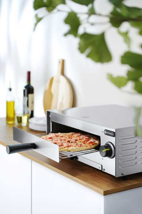 Forno de piza, 230V/1450W, 484x590x(H)190mm