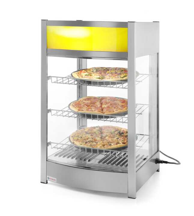 Armário expositor aquecido para balcão, 97 Litros, 230V/800W, 460x467x(H)785mm