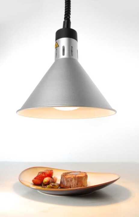 Candeeiro de aquecimento cónico, Cobre, 230V/250W, ø275x(H)250mm