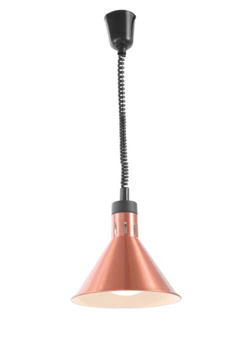 Candeeiro de aquecimento cónico, Cobre, 230V/250W, ø275x(H)250mm
