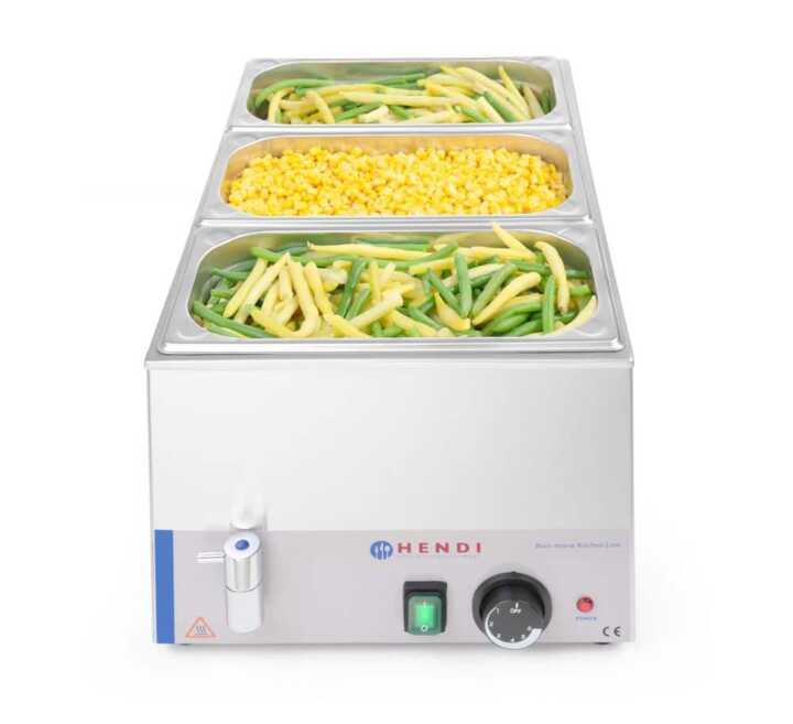 Ranger Banho-maria com torneira de dreno, GN 1/1, 230V/1000W, 576x334x(H)241mm